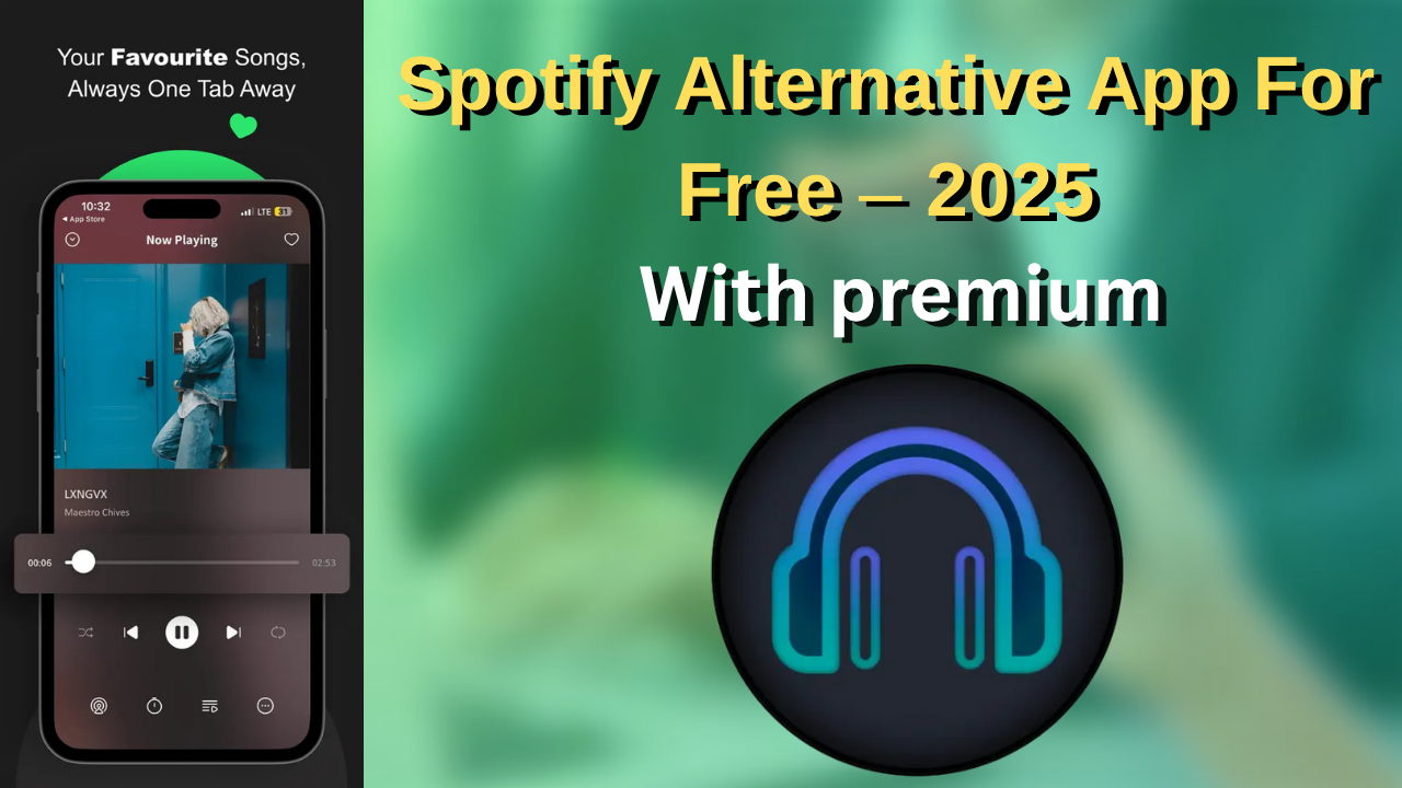 Spotify Alternative App For Free – 2025